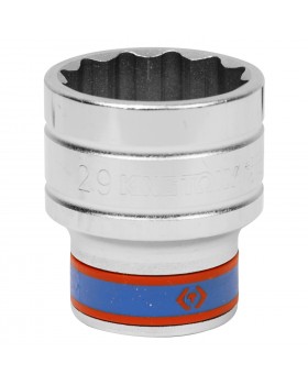 Головка торцевая стандартная двенадцатигранная 1/2", 29 мм KING TONY 433029M-foto2