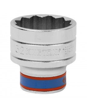 Головка торцевая стандартная двенадцатигранная 1/2", 32 мм KING TONY 433032M-foto2