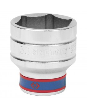 Головка торцевая стандартная шестигранная 1/2", 33 мм KING TONY 433533M-foto2