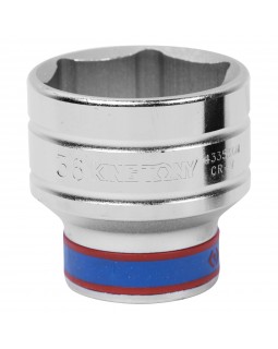 Головка торцевая стандартная шестигранная 1/2", 38 мм KING TONY 433538M-foto2