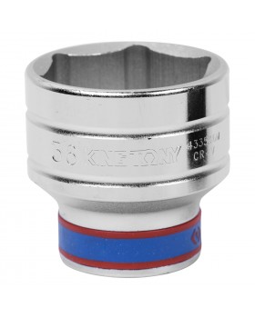 Головка торцевая стандартная шестигранная 1/2", 38 мм KING TONY 433538M-foto2