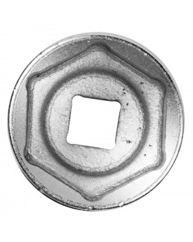 Головка торцевая стандартная шестигранная 1/2&quot;, 38 мм KING TONY 433538M
