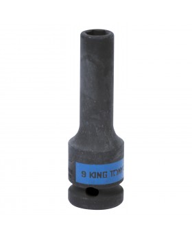 Головка торцевая ударная глубокая шестигранная 1/2&quot;, 9 мм KING TONY 443509M
