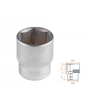 Головка торцевая стандартная шестигранная 1/2&quot;, 27 мм AFFIX AF00040027