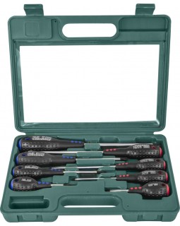 Набор отверток шлиц и крест Full Star SL 6,5х38-6,5х150 PH#1-3, 8 предметов-foto2