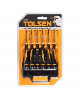 Набор прецизионных отверток "GRIPro", 8 предметов TOLSEN TT20193-foto2