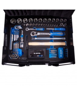 Набор инструментов универсальный, пластиковый ящик, 112 предметов KING TONY 9052-002MRV-foto6