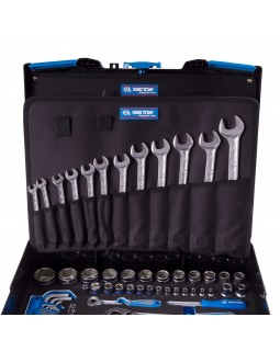 Набор инструментов универсальный, пластиковый ящик, 112 предметов KING TONY 9052-002MRV-foto5