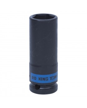 Головка торцевая ударная глубокая шестигранная 1/2", 20 мм KING TONY 443520M