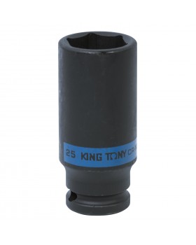 Головка торцевая ударная глубокая шестигранная 1/2", 25 мм KING TONY 443525M
