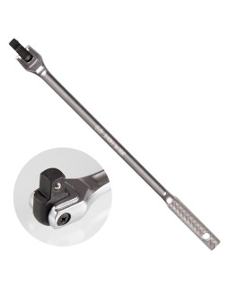 Вороток 1/2", 375 мм, с шарниром KING TONY 4453-15F-foto2