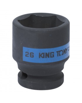 Головка торцевая ударная шестигранная 1/2&quot;, 26 мм KING TONY 453526M