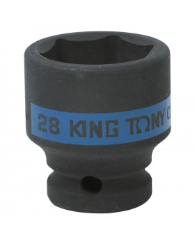 Головка торцевая ударная шестигранная 1/2&quot;, 28 мм KING TONY 453528M