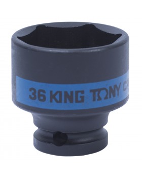 Головка торцевая ударная шестигранная 1/2&quot;, 36 мм KING TONY 453536M