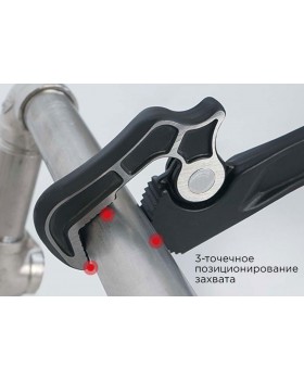 Ключ трубный, самозажимной, 20-48 мм KING TONY 3616S-14P-foto4