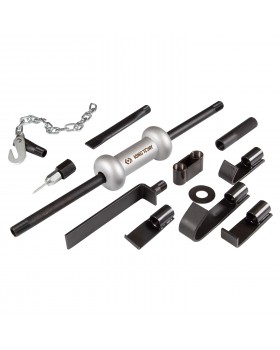 Обратный рихтовочный молоток, комплект принадлежностей, 11 предметов KING TONY 9CH01-foto5