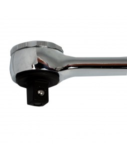 Трещотка 1/2", 250 мм, 72 зубца, дисковый механизм, с кнопкой KING TONY 4756-10G-foto4