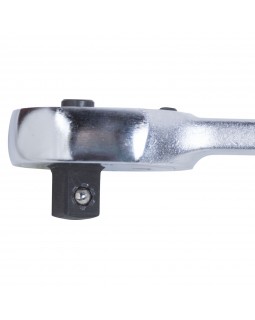Трещотка 1/2", 250 мм, 32 зубца, флажковая с кнопкой KING TONY 4771-10GR-foto2