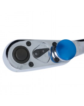 Трещотка 1/2", 300 мм, 72 зубца, флажковая с кнопкой, поворотная муфта KING TONY 4780-12G-foto2