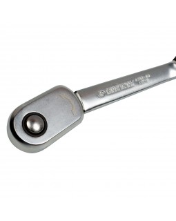 Трещотка 1/2", 250 мм, 72 зубца, с кнопкой, встроенный реверс KING TONY 4783-10G-foto3