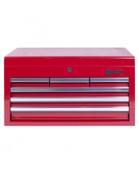 Ящик инструментальный, 6 полок, красный МАСТАК 511-06570R-foto3