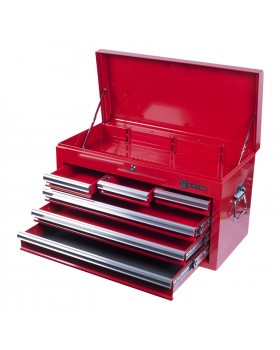 Ящик инструментальный, 6 полок, красный МАСТАК 511-06570R-foto5