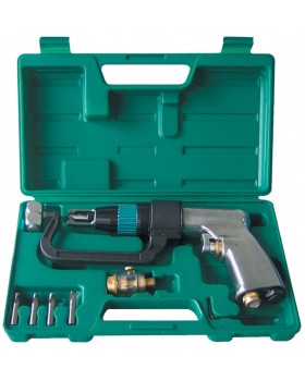 Набор: дрель пневматическая для удаления сварочной точки 1800 об./мин., сверла и фильтр, 9 предметов-foto2