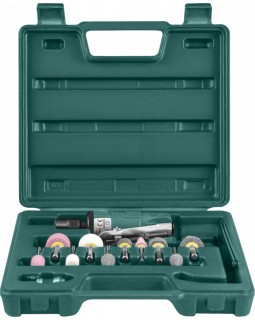 Бормашинка пневматическая 120 мм с насадками, патрон 6 мм, 25000 об./мин., 113 л/мин.-foto2