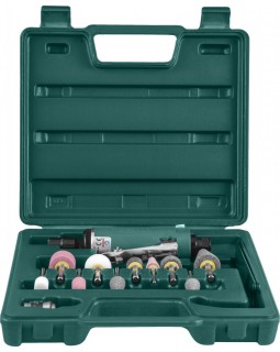 Бормашинка пневматическая 152 мм с насадками, патрон 6 мм, 25000 об./мин., 113 л/мин.-foto2