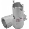 BS6P55B Ключ трубчатый ступичный шестигранный, 55 мм, 145 мм, с двумя штифтами