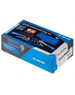 Набор торцевых головок с принадлежностями серии "АТОМ", 1/4", шестигранные, 5-14 мм, -foto4