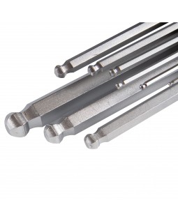 Набор Г-образных шестигранников 1,5-10 мм, с шаровым окончанием, 9 предметов AFFIX AF06100109-foto2