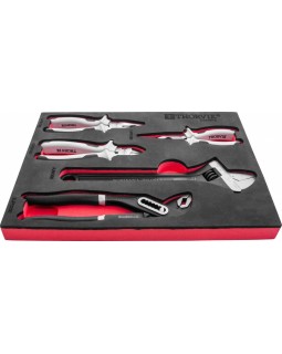 UTS5STE Набор шарнирно-губцевого инструмента в EVA ложементе 280х375 мм, 5 предметов-foto2