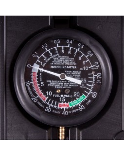 Вакуумметр, от -1 до 1 бар, комплект адаптеров, кейс, 5 предметов AFFIX AF12030003C-foto2