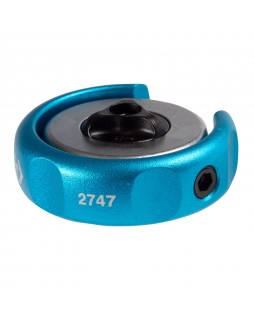 Трещотка компактная 1/4", 72 зубца, дисковый механизм, для вставок (бит) KING TONY 2747-foto4