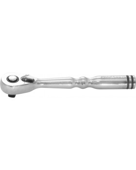 Трещотка 1/4"DR, 48 зубцов, 128 мм