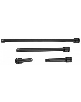 Комплект удлинителей для ударных головок 1/2"DR, 75-375 мм, 4 предмета