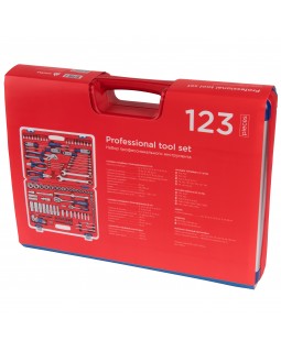 Набор инструментов универсальный, 123 предмета МАСТАК 01-123C-foto3