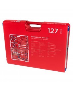 Набор инструментов универсальный, 127 предметов МАСТАК 01-127C-foto5