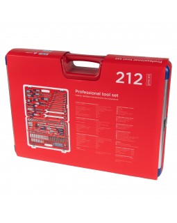 Набор инструментов универсальный, 212 предметов МАСТАК 01-212C-foto5
