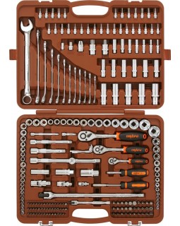 OMT216S Набор инструмента универсальный 1/4", 3/8", 1/2"DR, 216 предметов-foto2