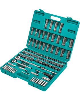 Набор инструмента универсальный 1/4", 3/8" и 1/2"DR, 107 предметов-foto4