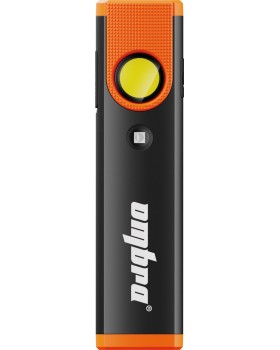 A90070 Фонарь светодиодный аккумуляторный, карманный, со световым пучком 300+100 Лм + УФ светодиод-foto2