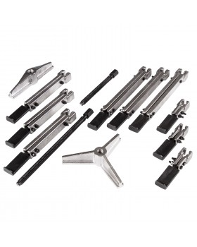 Съемник подшипников, 2-х и 3-х захватный, кейс, 13 предметов AFFIX AF10412012C-foto3