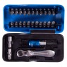 Набор вставок (бит) серии &quot;ATOM&quot;, 1/4&quot;, PH, PZ, Hex, Torx, 26 предметов KING TONY 102