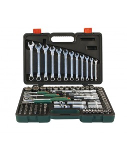 Набор инструмента универсальный 1/4", 1/2"DR Super Tech, 111 предметов-foto2