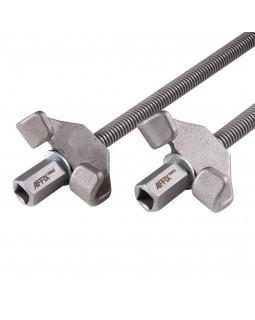 Стяжка амортизаторных пружин, 370 мм, вороненая, двойной крюк, 2 предмета AFFIX AF10003370-foto2