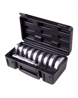 Набор оправок алюминиевых для подшипников, 39,5-81 мм, кейс, 10 предметов AFFIX AF10020011C-foto3