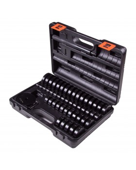 Набор оправок для монтажа и демонтажа подшипников, 18-74 мм, кейс, 51 предмет AFFIX AF10020049C-foto2