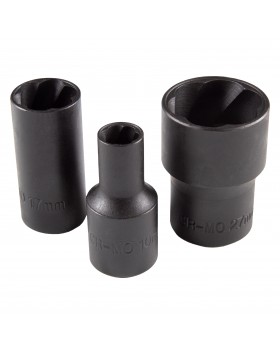 Набор торцевых головок для поврежденных гаек и болтов, 8-27 мм, кейс, 16 предметов  AFFIX AF10930016-foto3